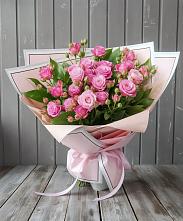 Букет Розовый кустик в Агидели