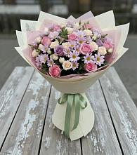Букет цветов из:  Розы и Хризантемы в Агидели