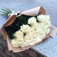 Букет Белые розы Анастасия #REPLACE_PRED# Агидели